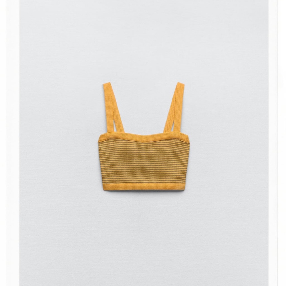 Zara Crop Tank Top